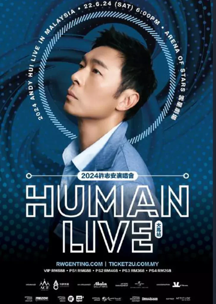ANDY HUI | HUMAN LIVE CONCERT IN MALAYSIA 2024